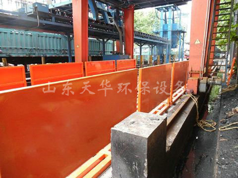 点击查看详细信息<br>标题：济宁唐口煤矿4X12米煤矿专用洗车机 阅读次数：2016